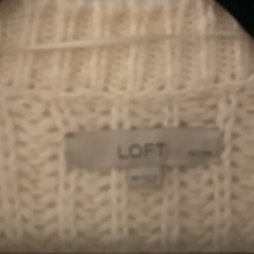 Loft Cardigan Cream Color - Picture 2 of 5